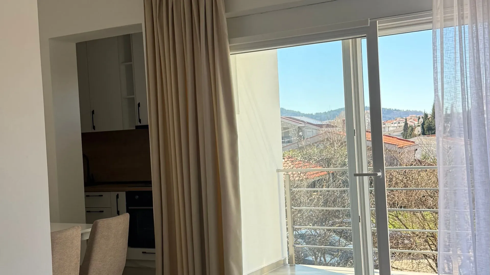 Rent, one bedroom apartment, 60m², Bjeliši, Bar