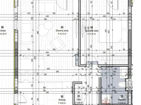 Prodaja, jednosoban stan, 99m², Zabjelo, Podgorica - image 5