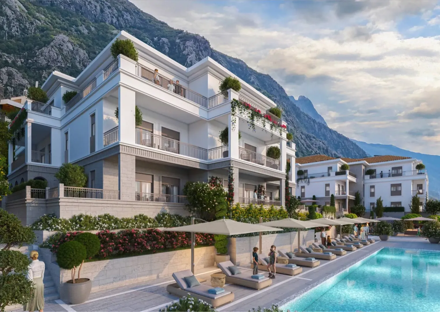 Prodaja, dvosoban stan, 53m², Ljuta, Kotor