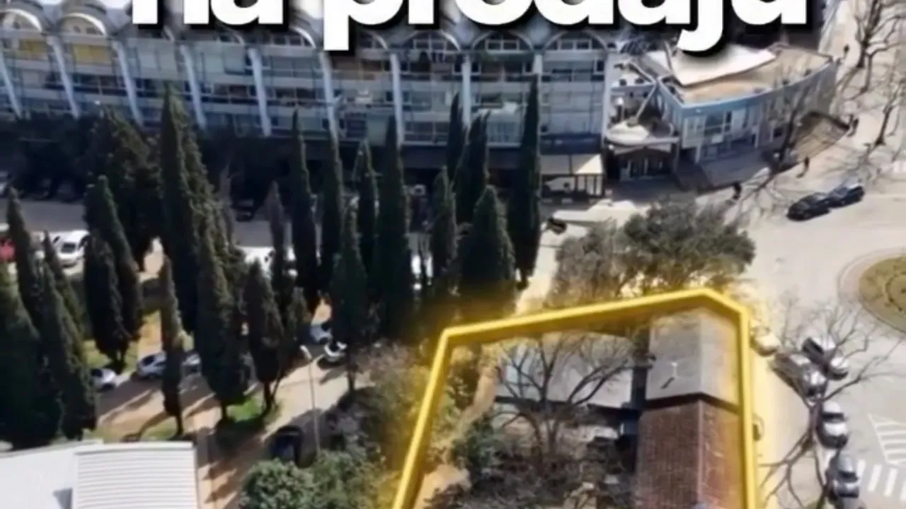 Sale, land lot, 1281m², Centar, Podgorica