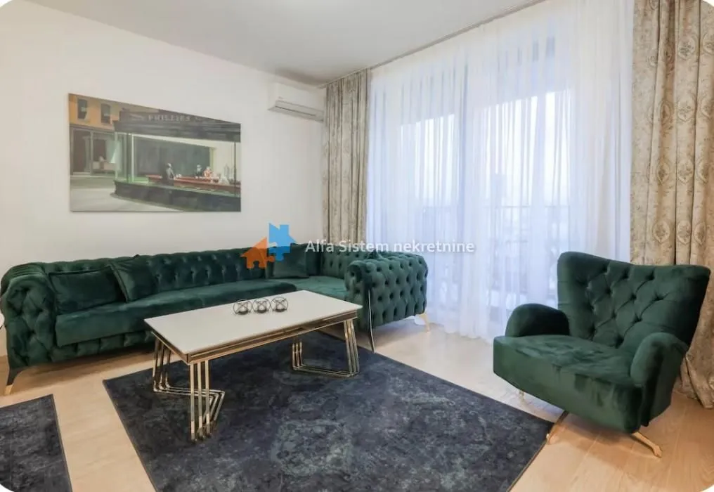 Rent, three bedroom apartment, 77m², Savski Venac, Beograd