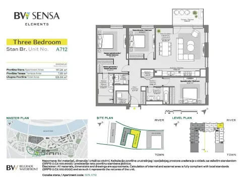 Prodaja, četvorosoban stan, 125m², Beograd Na Vodi, Beograd - image 4