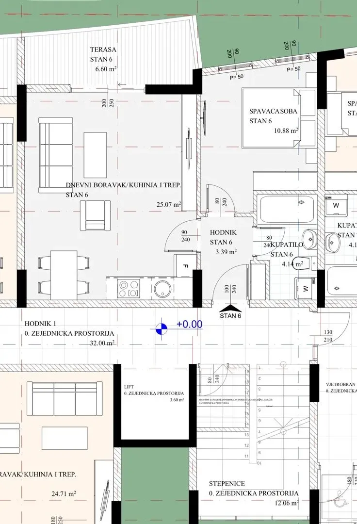 Sale, one bedroom apartment, 51m², Ulcinjsko Polje, Ulcinj
