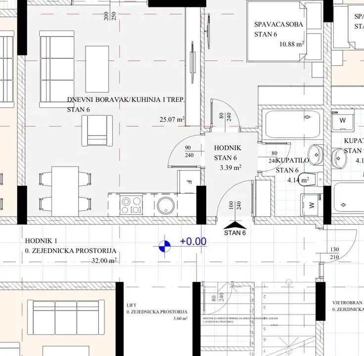 Sale, one bedroom apartment, 51m², Ulcinjsko Polje, Ulcinj