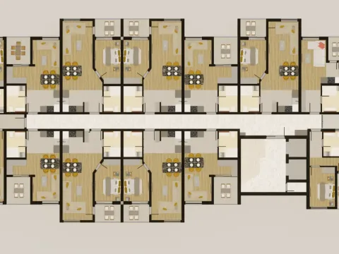 Sale, studio apartment, 34m², Bar, Crna Gora - image 4