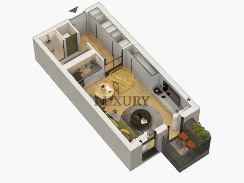 Prodaja, garsonjera, 31m², City Kvart, Podgorica - image 7