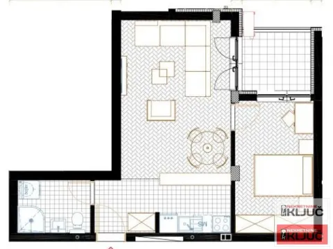 Prodaja, dvosoban stan, 48m², Sremska Kamenica, Petrovaradin - image 2