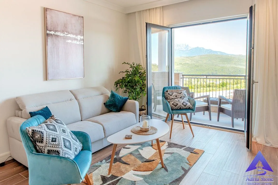 Prodaja, jednosoban stan, 64m², Luštica, Tivat