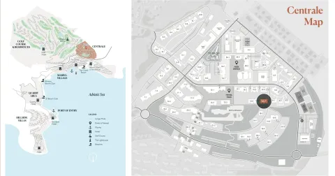 Plan lokacije i mape naselja sa prikazom objekata i okoline. - image 6