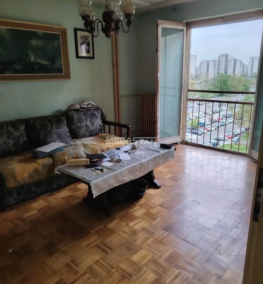 Sale, two bedroom apartment, 58m², Novi Beograd Blok 61, Novi Beograd Sve Podlokacije
