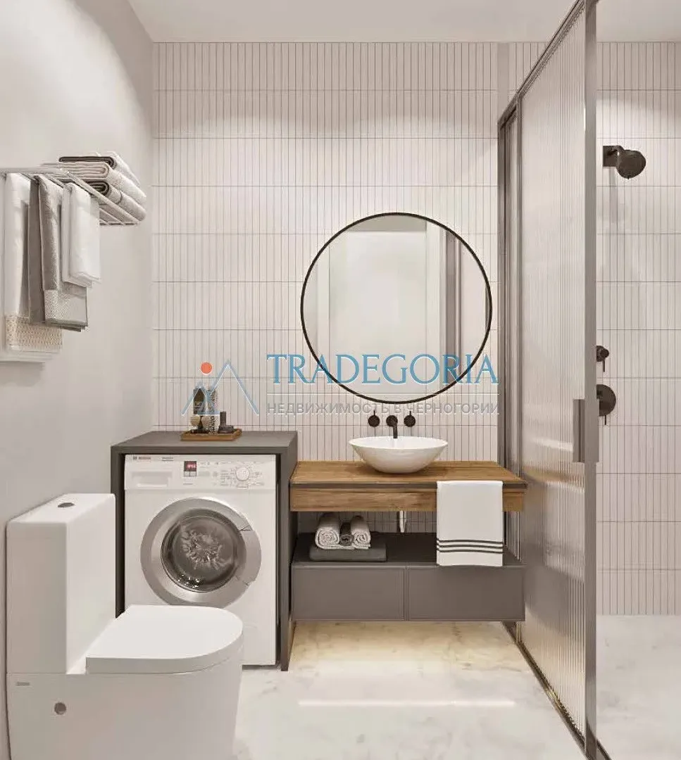Prodaja, jednosoban stan, 51m², Prčanj, Kotor