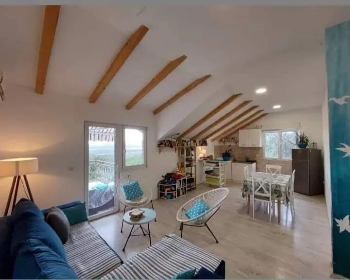 Rent, one bedroom apartment, 57m², Kavač, Kotor