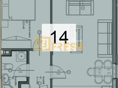 Prodaja, jednosoban stan, 47m², Zabjelo, Podgorica - image 3