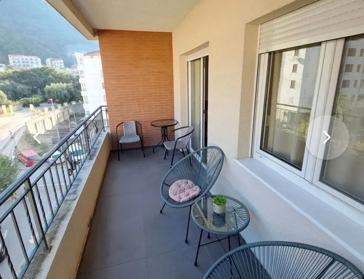 Rent, one bedroom apartment, 58m², Lazi, Budva