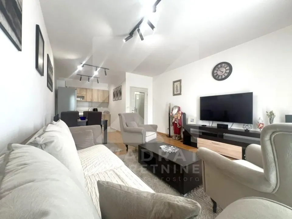 Rent, one bedroom apartment, 54m², Zabjelo, Podgorica