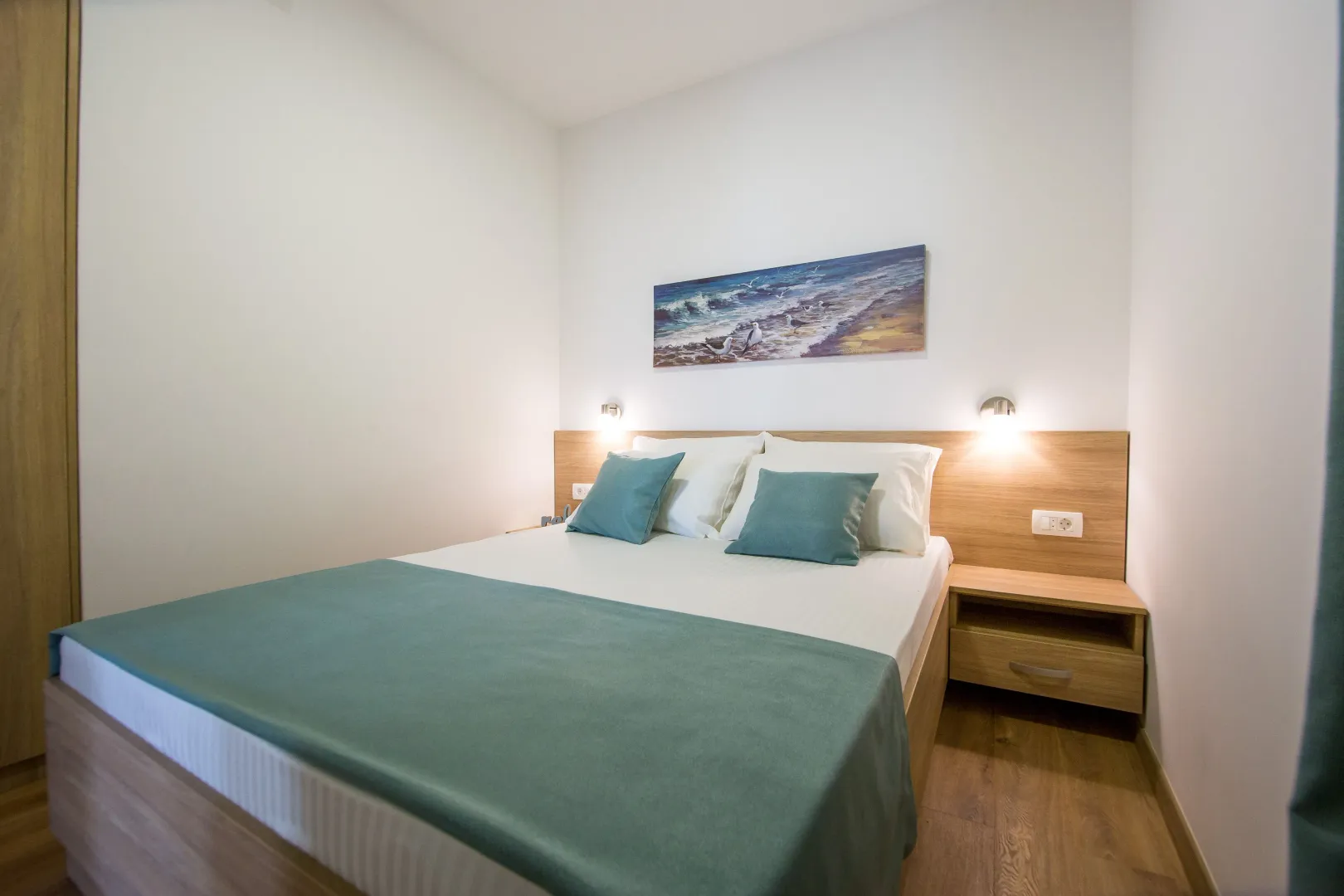 Rent, one bedroom apartment, 50m², Petrovac, Budva