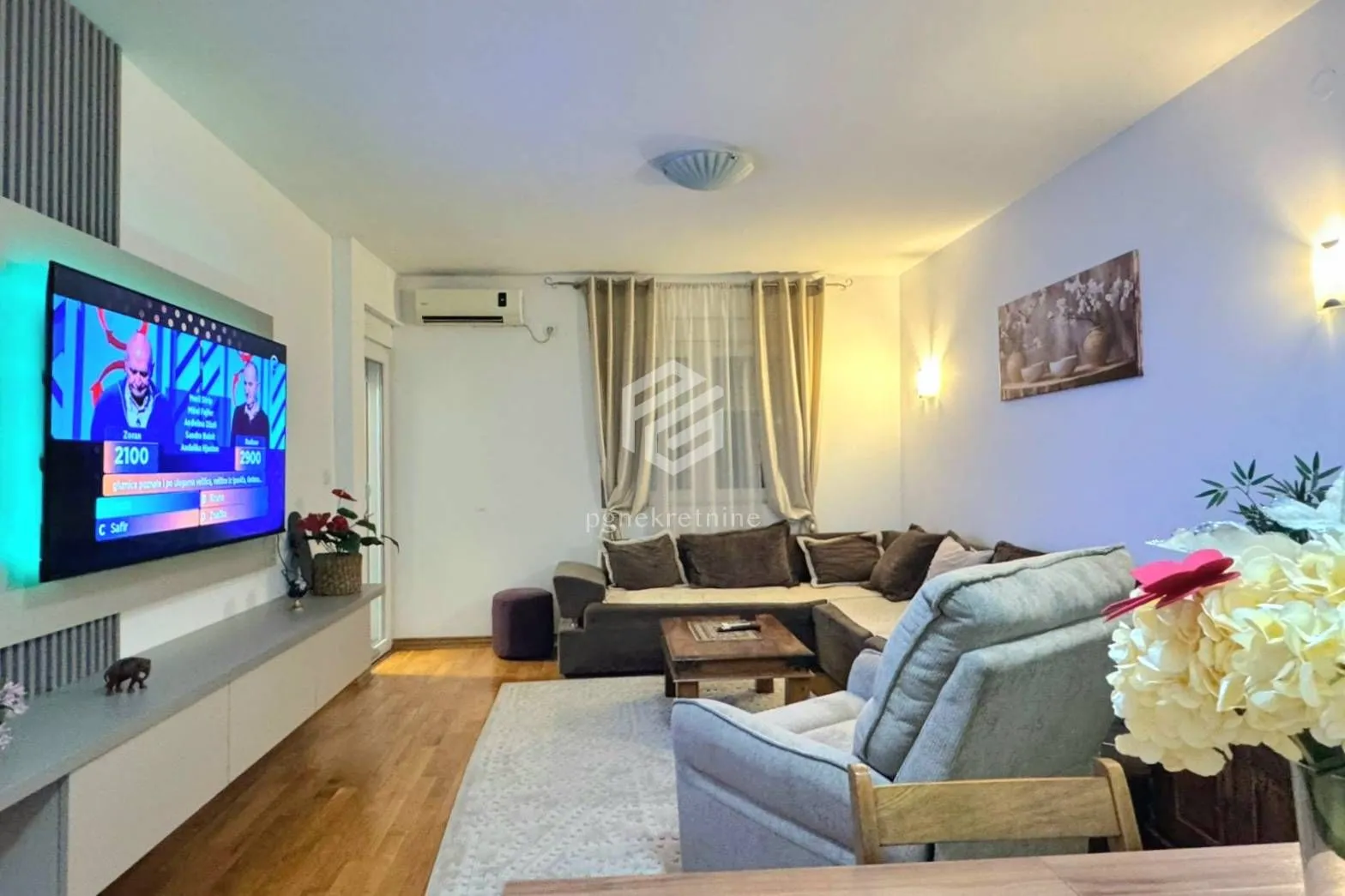 Rent, one bedroom apartment, 50m², Zabjelo, Podgorica