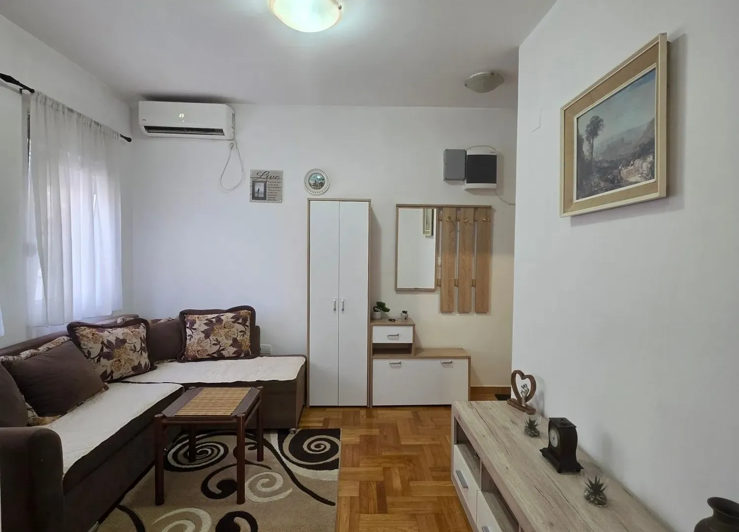 Rent, one bedroom apartment, 33m², Zabjelo, Podgorica