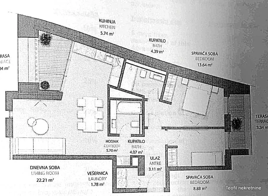 Rent, office space, 78m², Gradska Bolnica, Zvezdara Sve Podlokacije