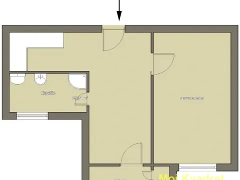 Sale, one bedroom apartment, 36m², Stari Grad, Beograd - image 13