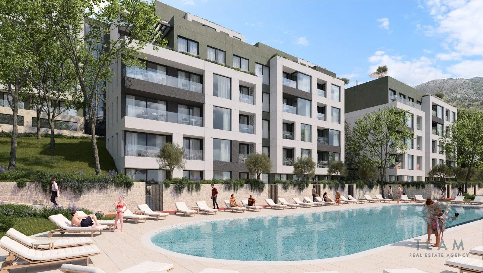 Prodaja, jednosoban stan, 44m², Mrčevac, Tivat