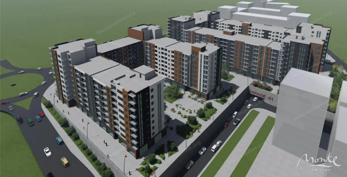 Prodaja, jednosoban stan, 41m², Stari Aerodrom, Podgorica
