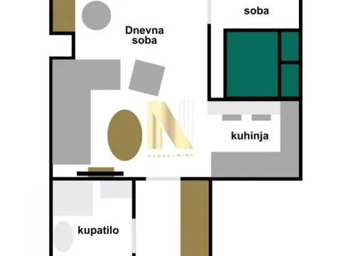 Prodaja, dvosoban stan, 36m², Adamovićevo Naselje, Novi Sad Sve Podlokacije - image 13