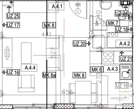 Prodaja, jednosoban stan, 33m², Novi Banovci, Stara Pazova - image 4