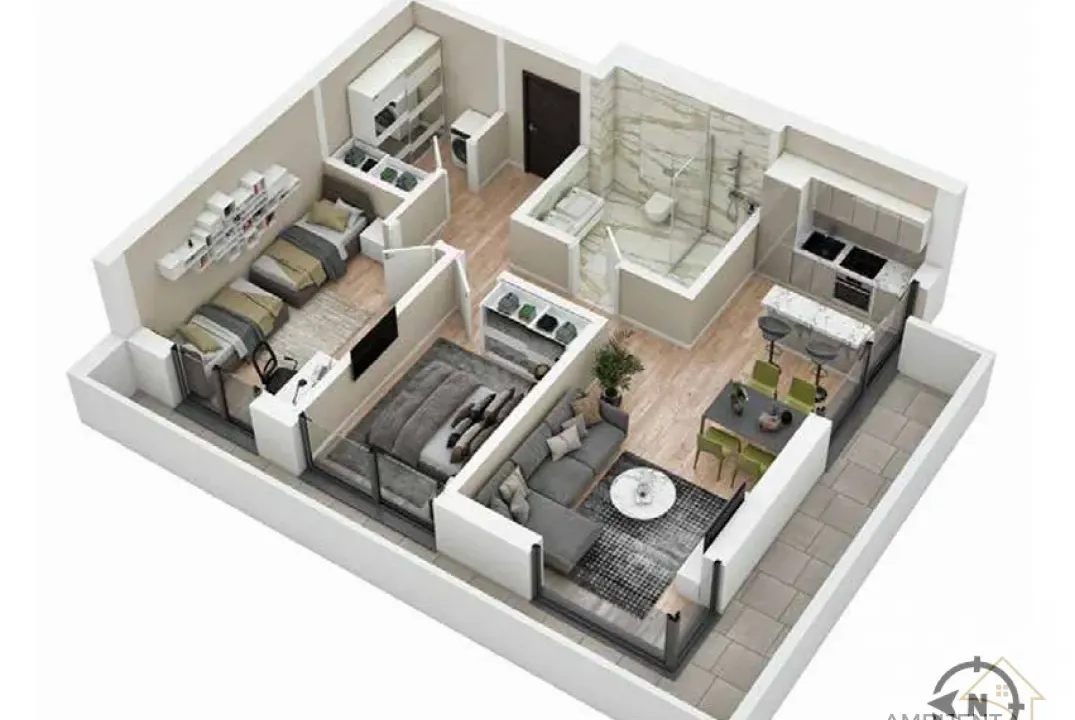 Prodaja, trosoban stan, 69m², Centar Sve Podlokacije, Beograd