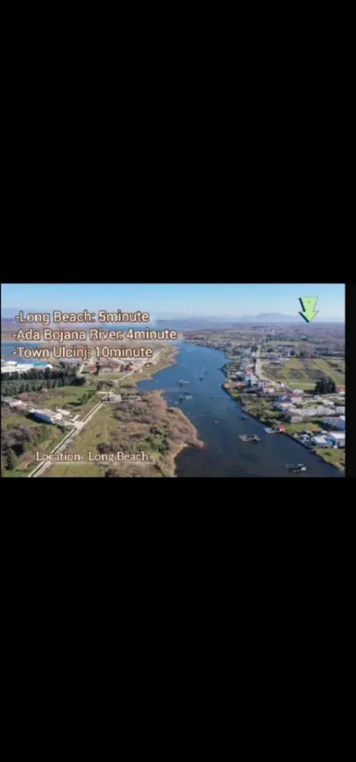 Prodaja, plac, 512m², Ada Bojana, Ulcinj