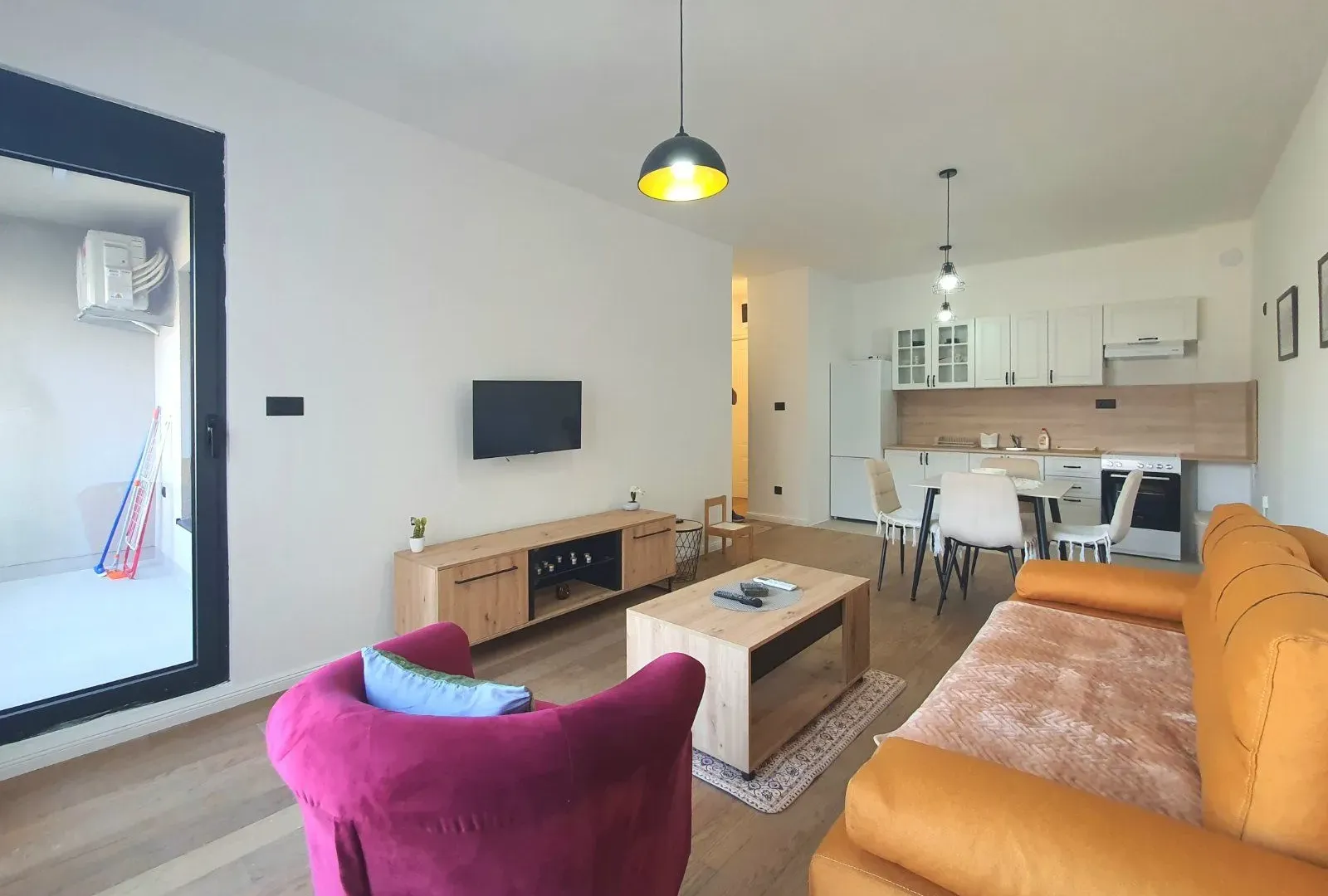 Rent, one bedroom apartment, 46m², Donja Gorica, Podgorica