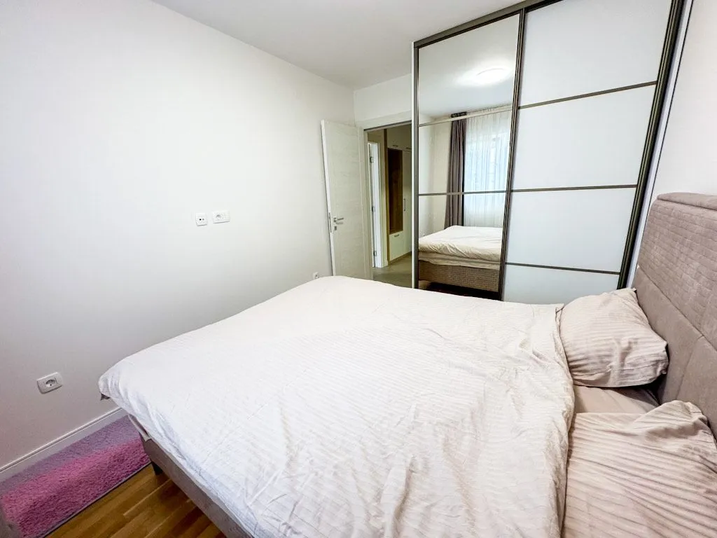 Rent, one bedroom apartment, 42m², Pobrežje, Podgorica