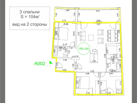 Prodaja, trosoban stan, 104m², Budva, Crna Gora - image 14
