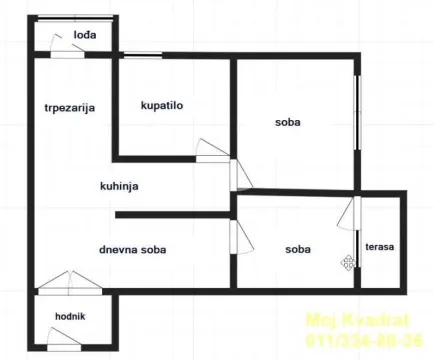 Prodaja, dvosoban stan, 62m², Zemun Sve Podlokacije, Beograd - image 16