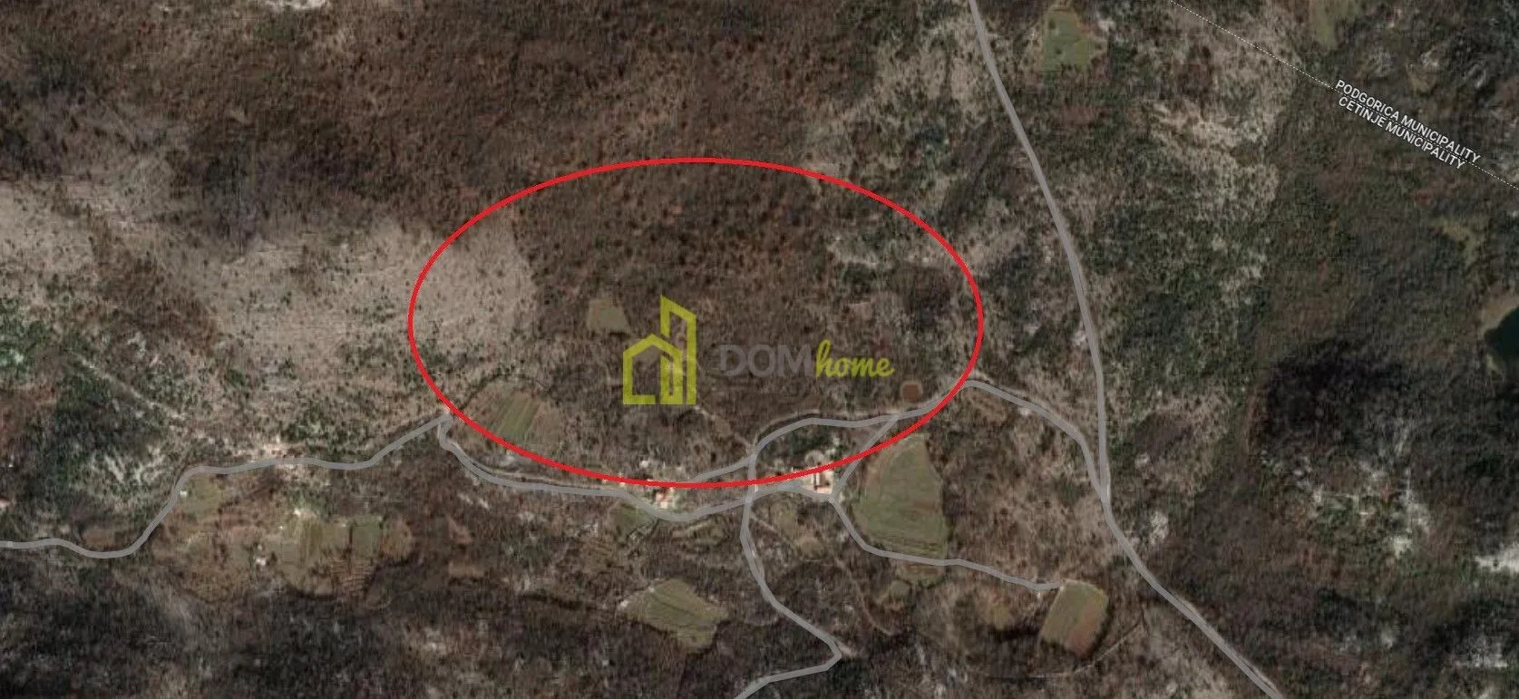 Prodaja, plac, 21502m², Bobija, Cetinje