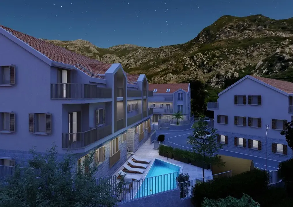 Prodaja, jednosoban stan, 57m², Risan, Kotor