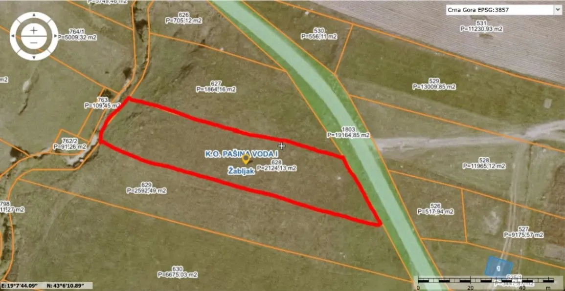 Sale, land lot, 2150m², Pašina Voda, Žabljak