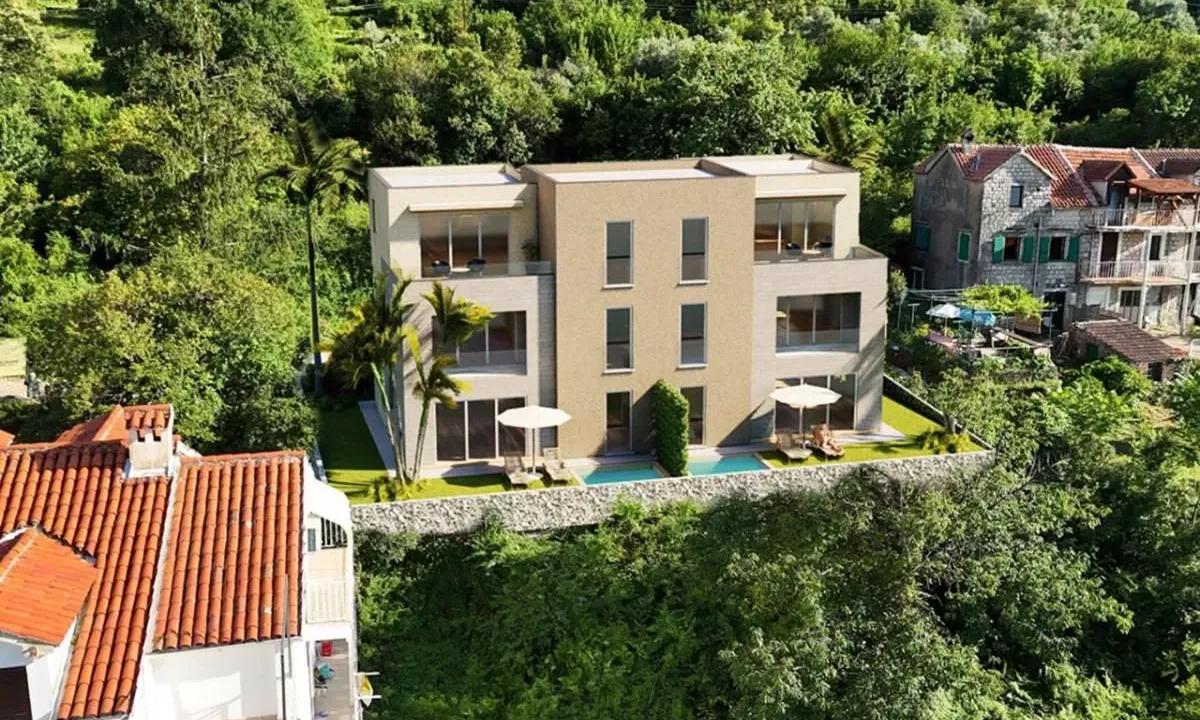 Prodaja, dvosoban stan, 55m², Stoliv, Kotor