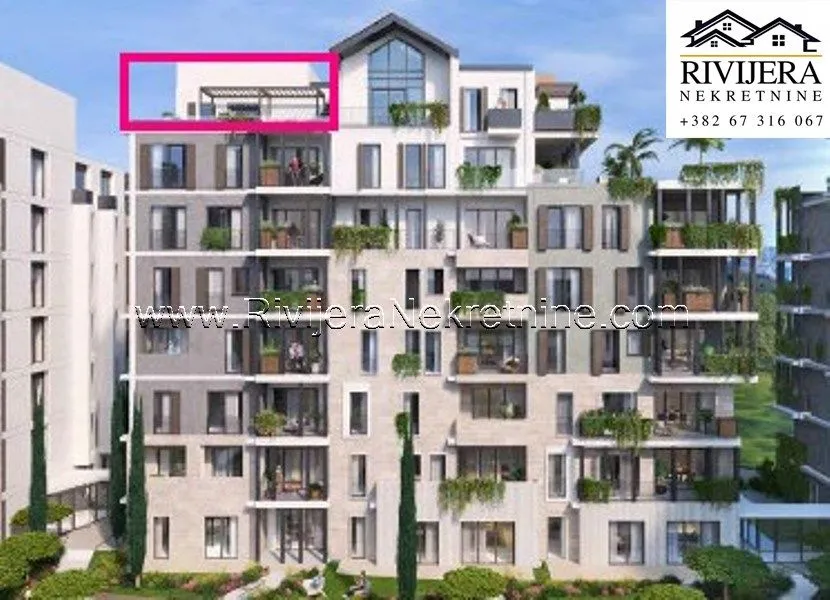 Sale, three bedroom apartment, 19930m², Porto Montenegro, Tivat