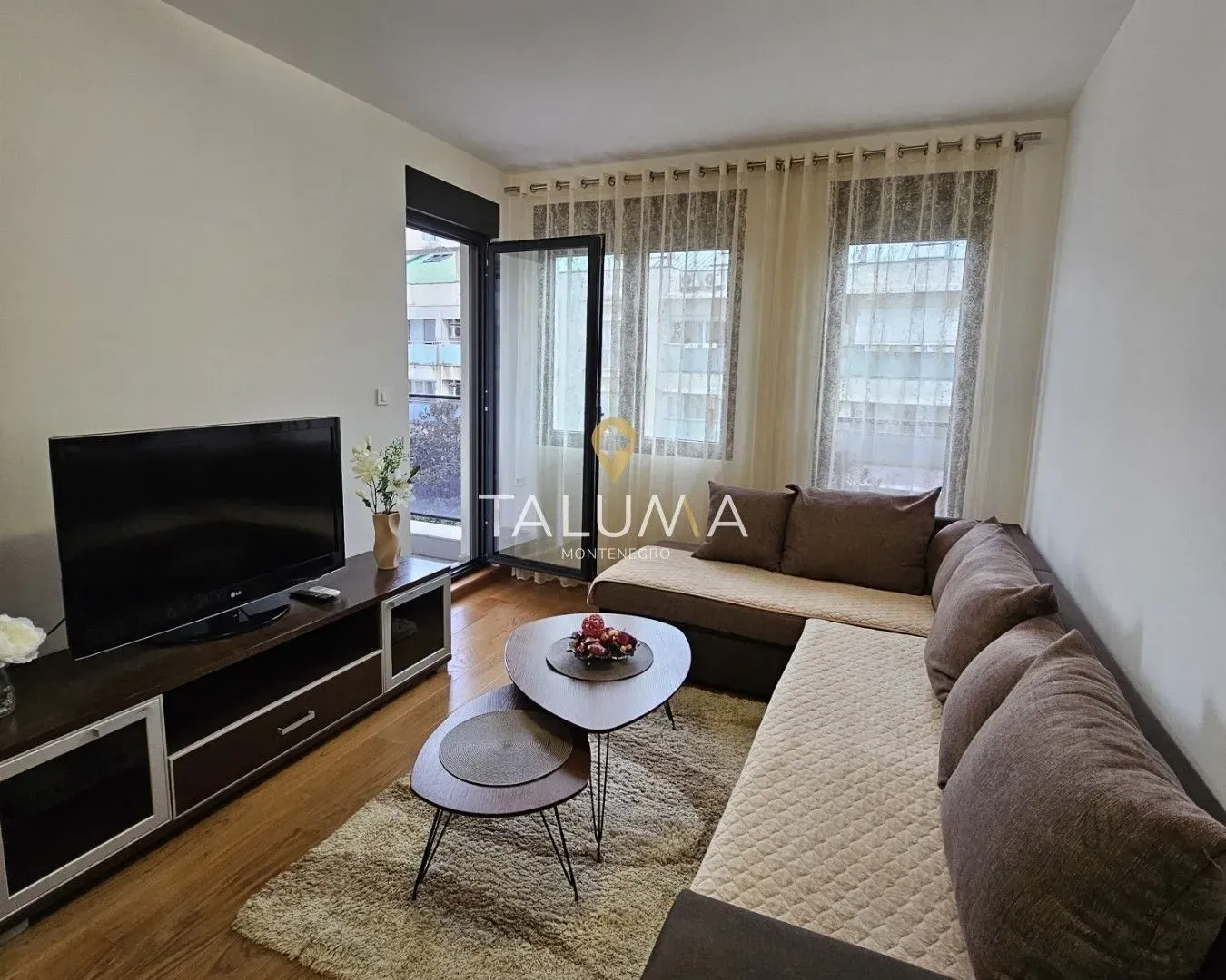 Izdavanje, jednosoban stan, 47m², Tološi, Podgorica