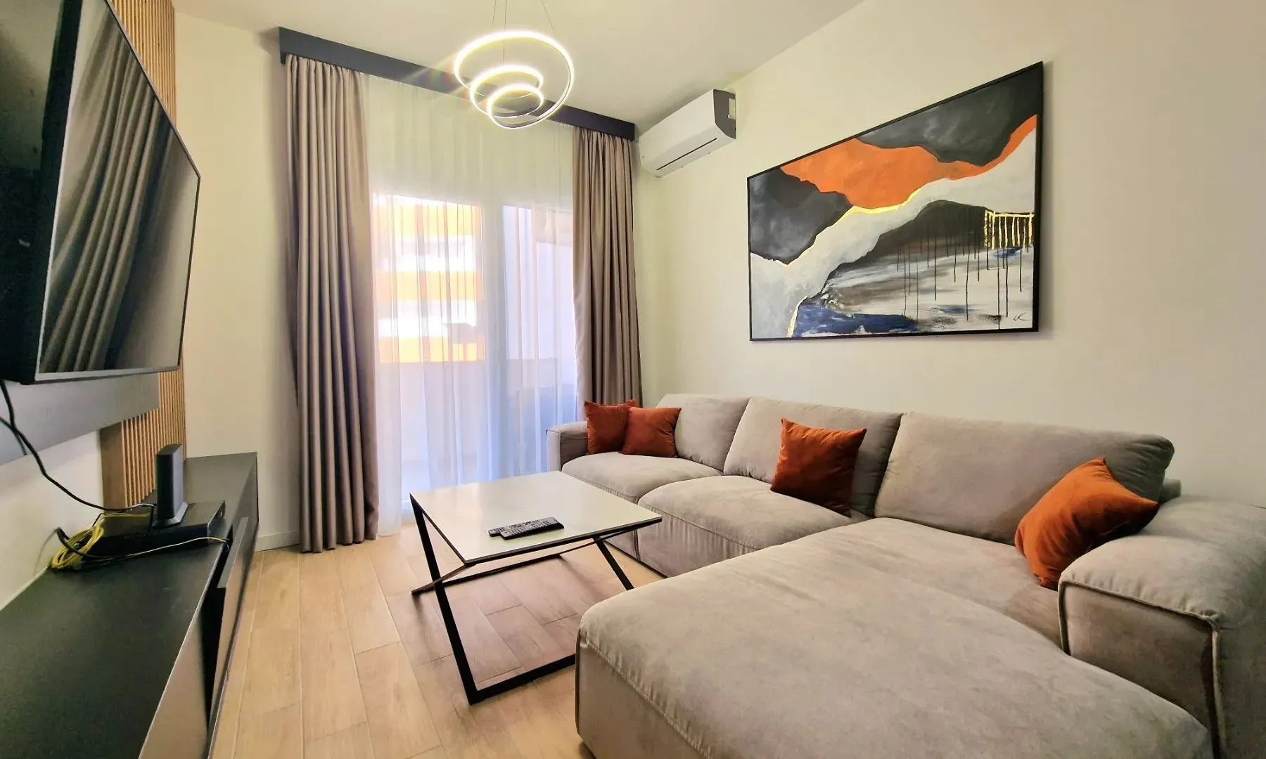 Rent, one bedroom apartment, 48m², Budva, Crna Gora