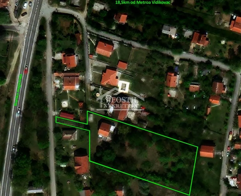 Prodaja, plac, 3200m², Baćevac, Barajevo