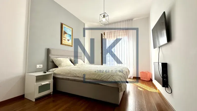 Izdavanje, jednosoban stan, 52m², Master Kvart, Podgorica