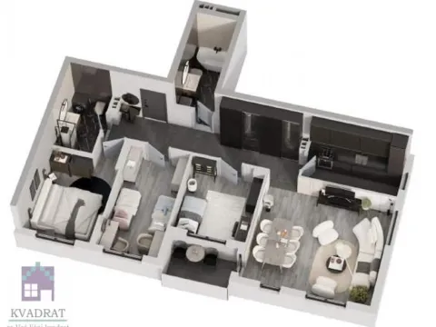 Sale, four bedroom apartment, 92m², Veternik, Novi Sad Sve Podlokacije - image 3