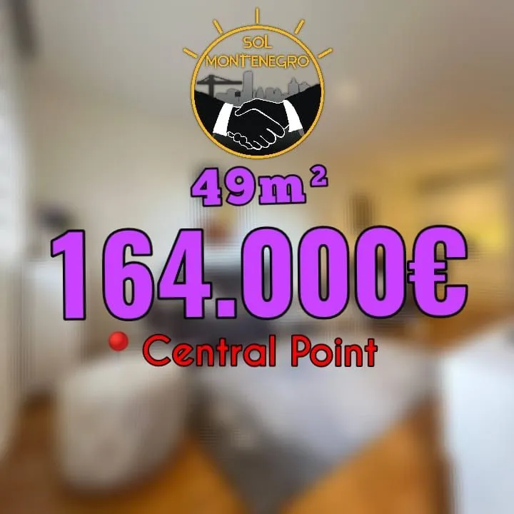 Sale, one bedroom apartment, 49m², Central Point, Podgorica