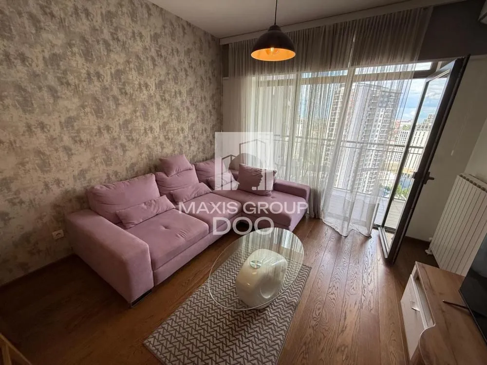 Rent, two bedroom apartment, 56m², Savski Venac, Beograd
