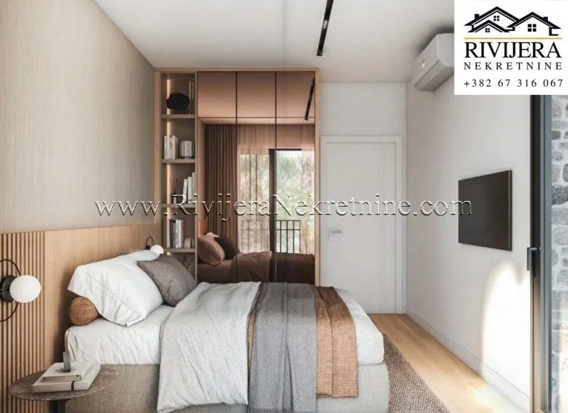 Prodaja, dvosoban stan, 75m², Radanovići, Kotor