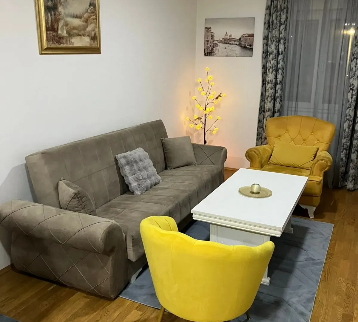 Izdavanje, jednosoban stan, 50m², Tuški Put, Podgorica