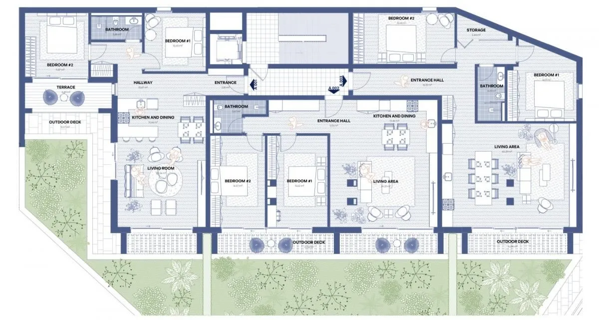Sale, one bedroom apartment, 77m², Pržno, Budva