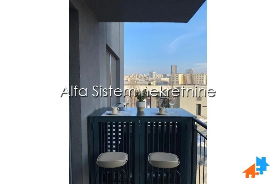 Rent, two bedroom apartment, 56m², Savski Venac, Beograd